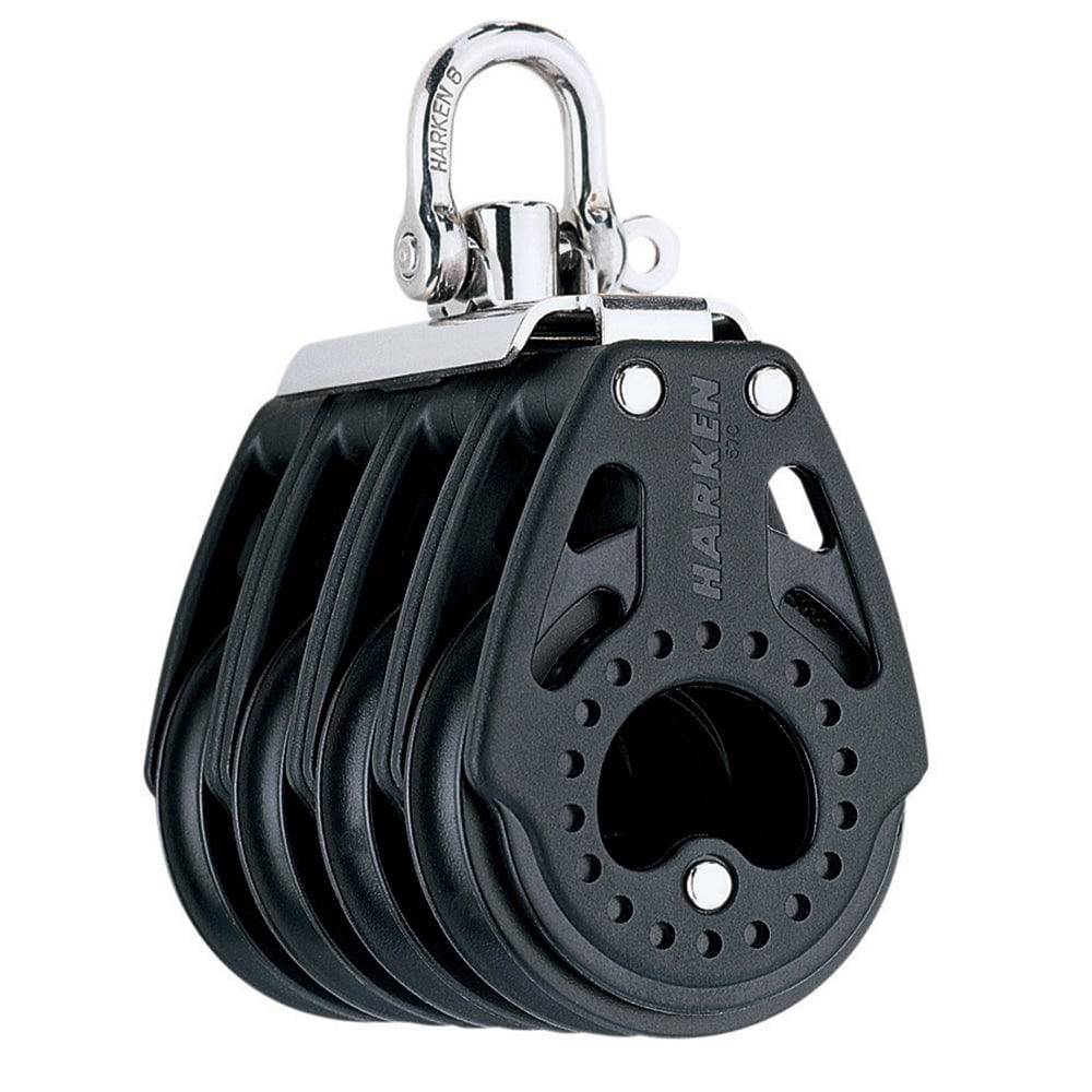 Harken 57mm Carbo Quad Block - Swivel [2631] - Twin Screws Marine Service