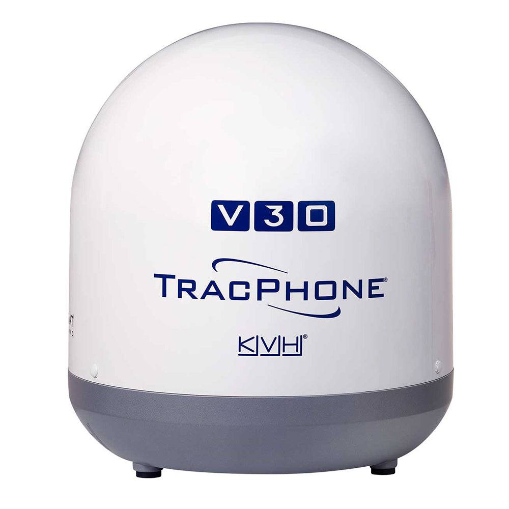 KVH Ultra-Compact TracPhone V30 w/DC-BDU [01-0432-01] - Twin Screws Marine Service