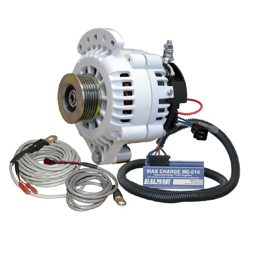 Balmar 621 Series 120A Kit w/MC-618 Regulator, T-Sensor, K6 Pulley, Single Foot  Mounting Hardware [621-VUP-MC-120-K6] - Twin Screws Marine Service
