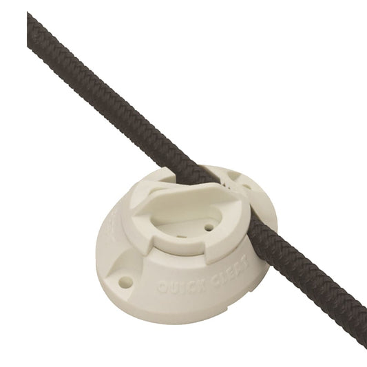 Barton Marine Quick Cleat - 5/16" - White [60031] - Twin Screws Marine Service