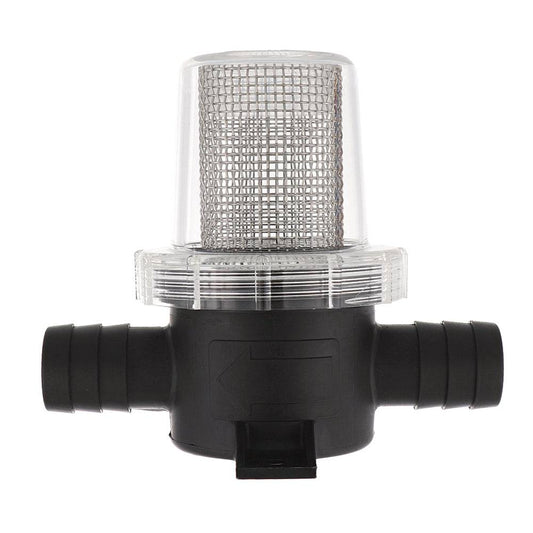 Jabsco Pumpgard In-Line Strainer 3/4 Hose - 40 Mesh [36200-0000] - Twin Screws Marine Service