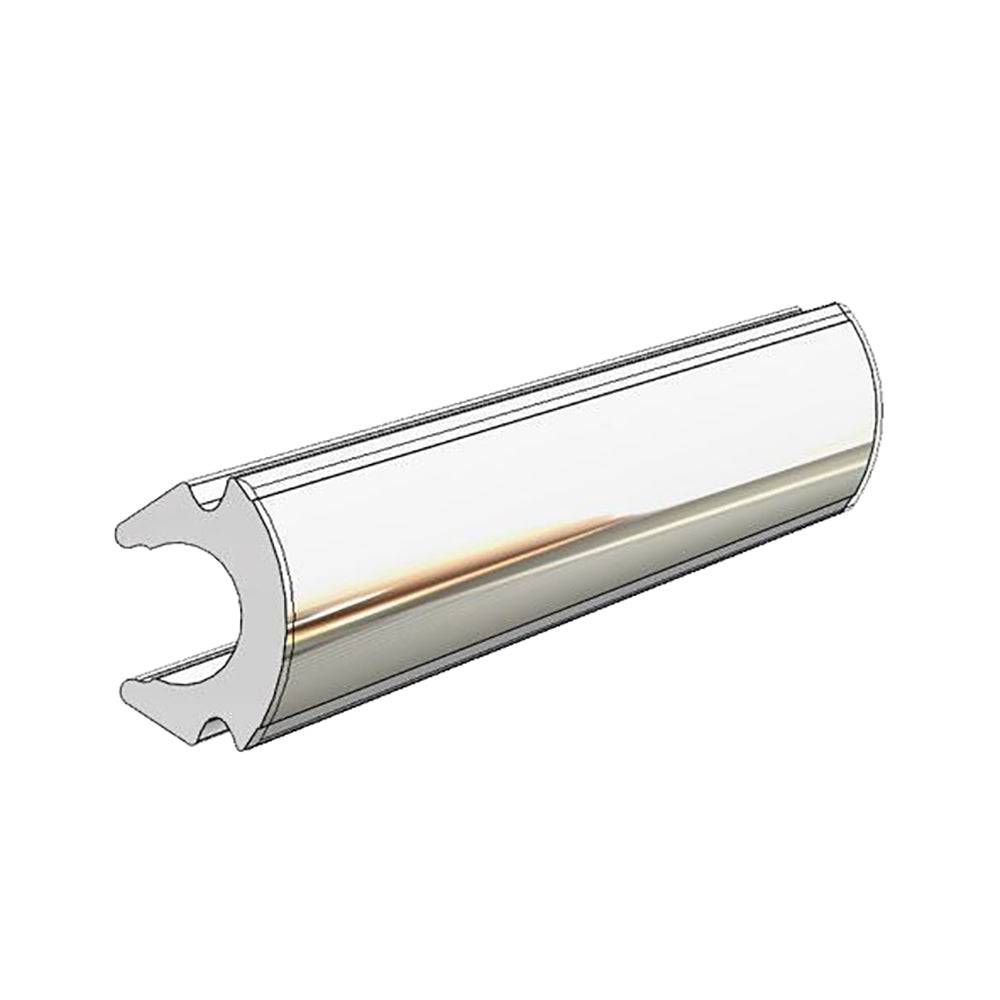 TACO Rub Rail Insert - Flexible Chrome - 80 [V12-0307CP80] - Twin Screws Marine Service