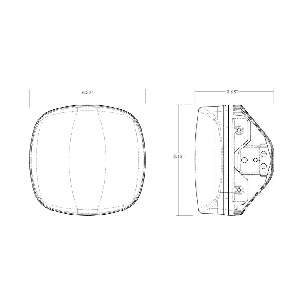 RIGID Industries Adapt XE Extreme Enduro LED Moto Kit - White [300417] - Twin Screws Marine Service