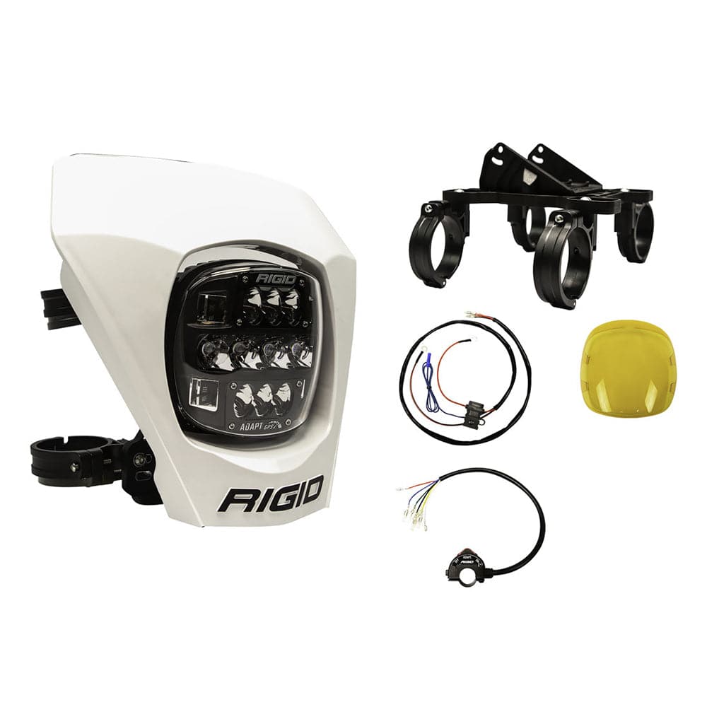 RIGID Industries Adapt XE Extreme Enduro LED Moto Kit - White [300417] - Twin Screws Marine Service