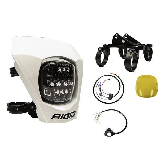RIGID Industries Adapt XE Extreme Enduro LED Moto Kit - White [300417] - Twin Screws Marine Service