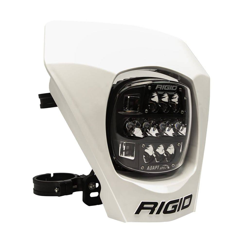 RIGID Industries Adapt XE Number Plate - White [300419] - Twin Screws Marine Service