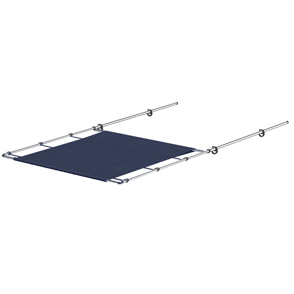 SureShade PTX Power Shade - 63" Wide - Stainless Steel - Navy [2021026255] - Twin Screws Marine Service