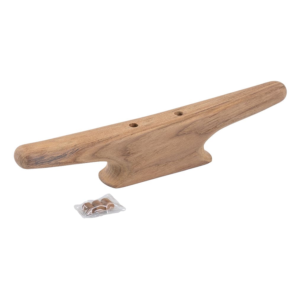 Whitecap 12" Cleat - Teak [60406] - Twin Screws Marine Service
