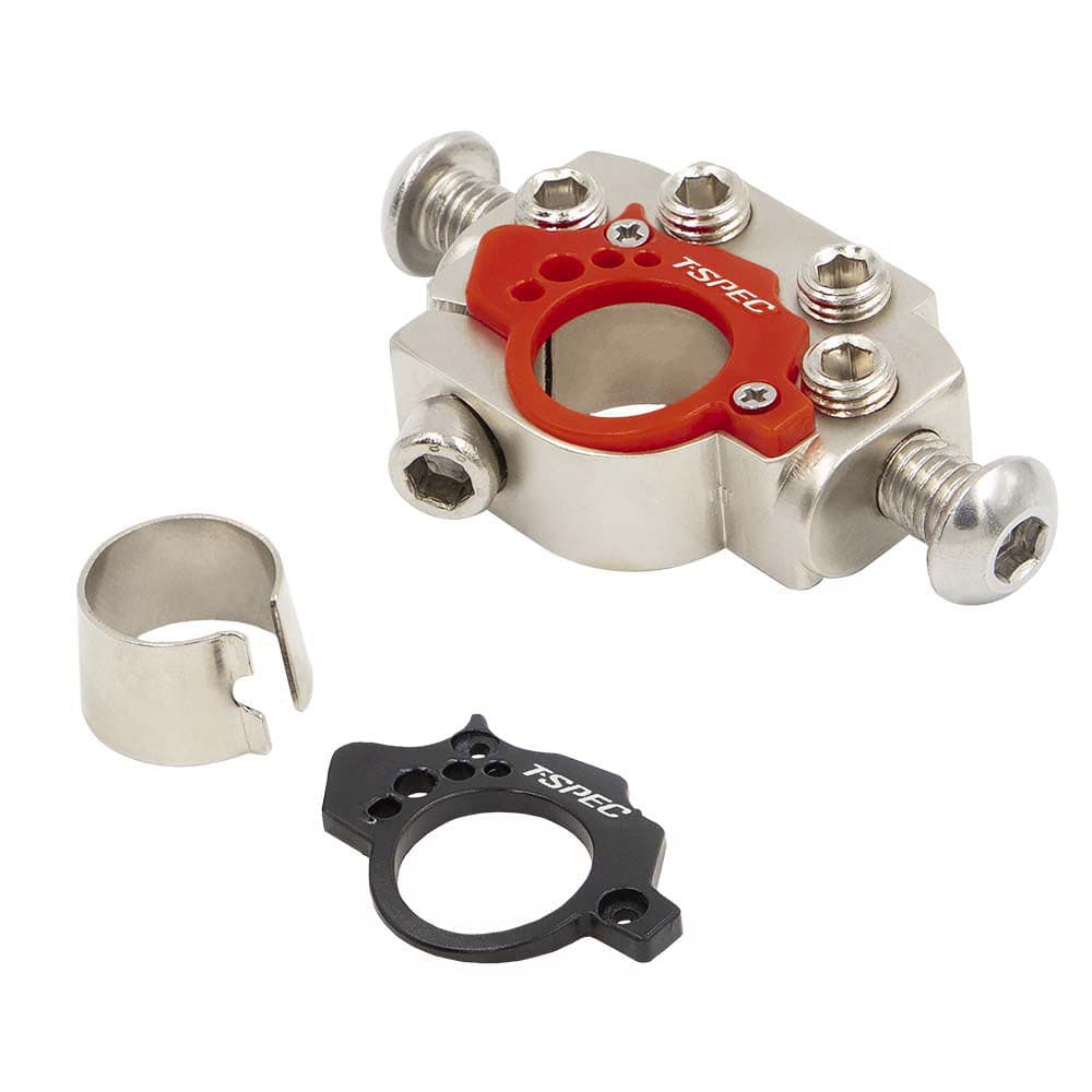 T-Spec 4 Position Battery Terminal - POS/NEG [V-BATT-TML] - Twin Screws Marine Service