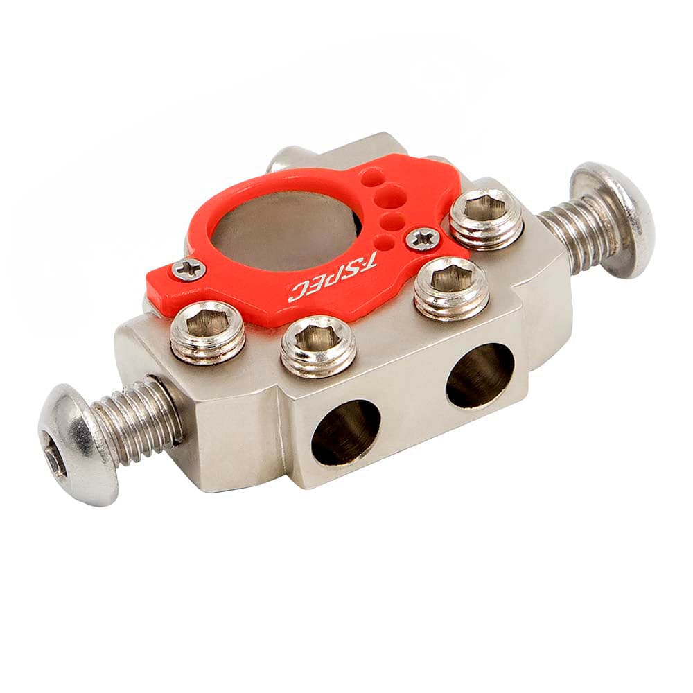 T-Spec 4 Position Battery Terminal - POS/NEG [V-BATT-TML] - Twin Screws Marine Service