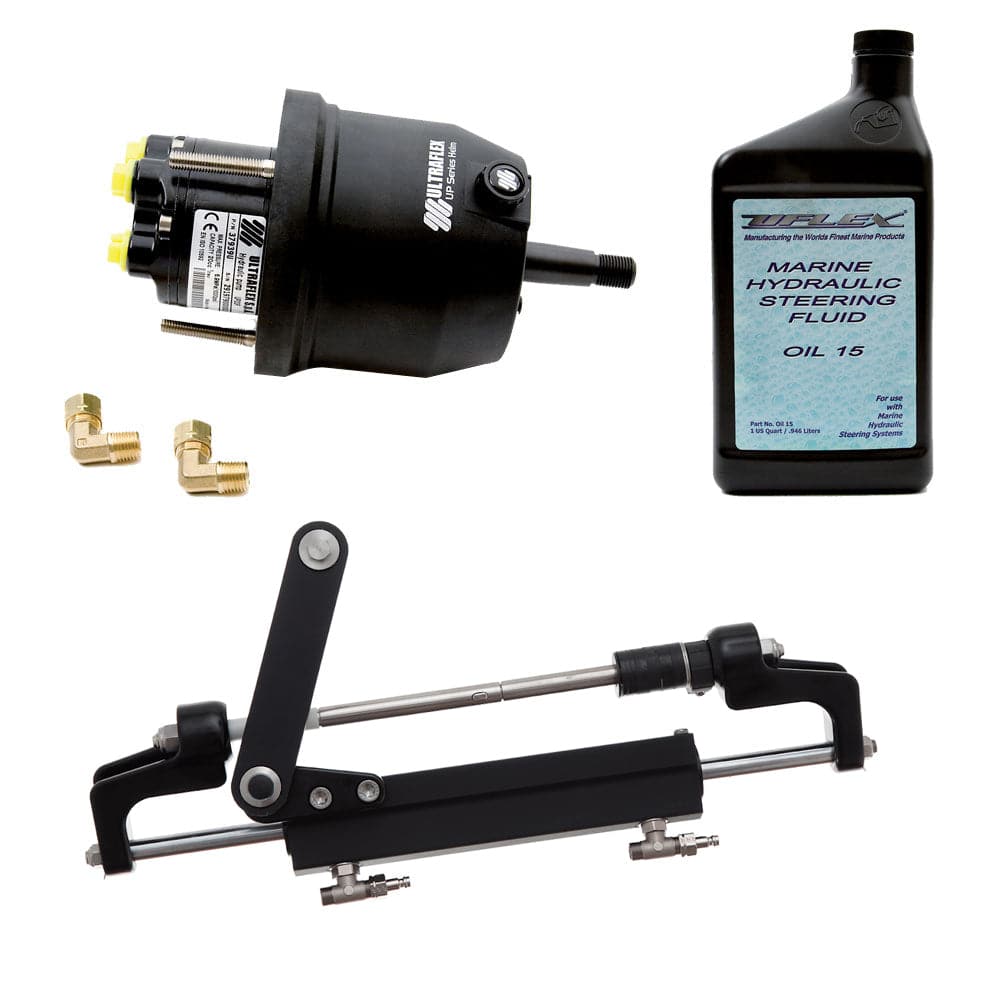 Uflex HYCO 1.1 Front Mount OB System up to 175HP - Includes UP20 FM Helm, 2qts of Oil, UC95-OBF Cylinder [HYCO 1.1] - Twin Screws Marine Service