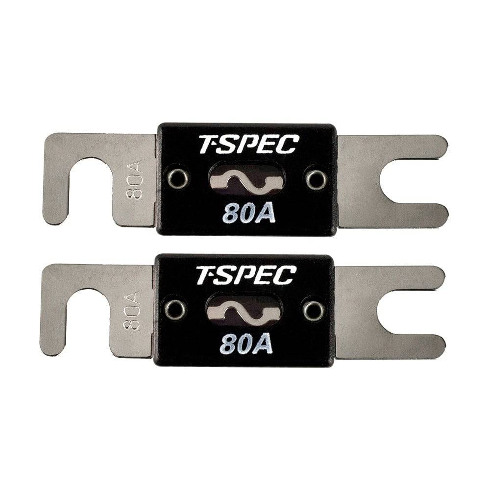 T-Spec V8 Series 80 AMP ANL Fuse - 2 Pack [V8-ANL80] - Twin Screws Marine Service