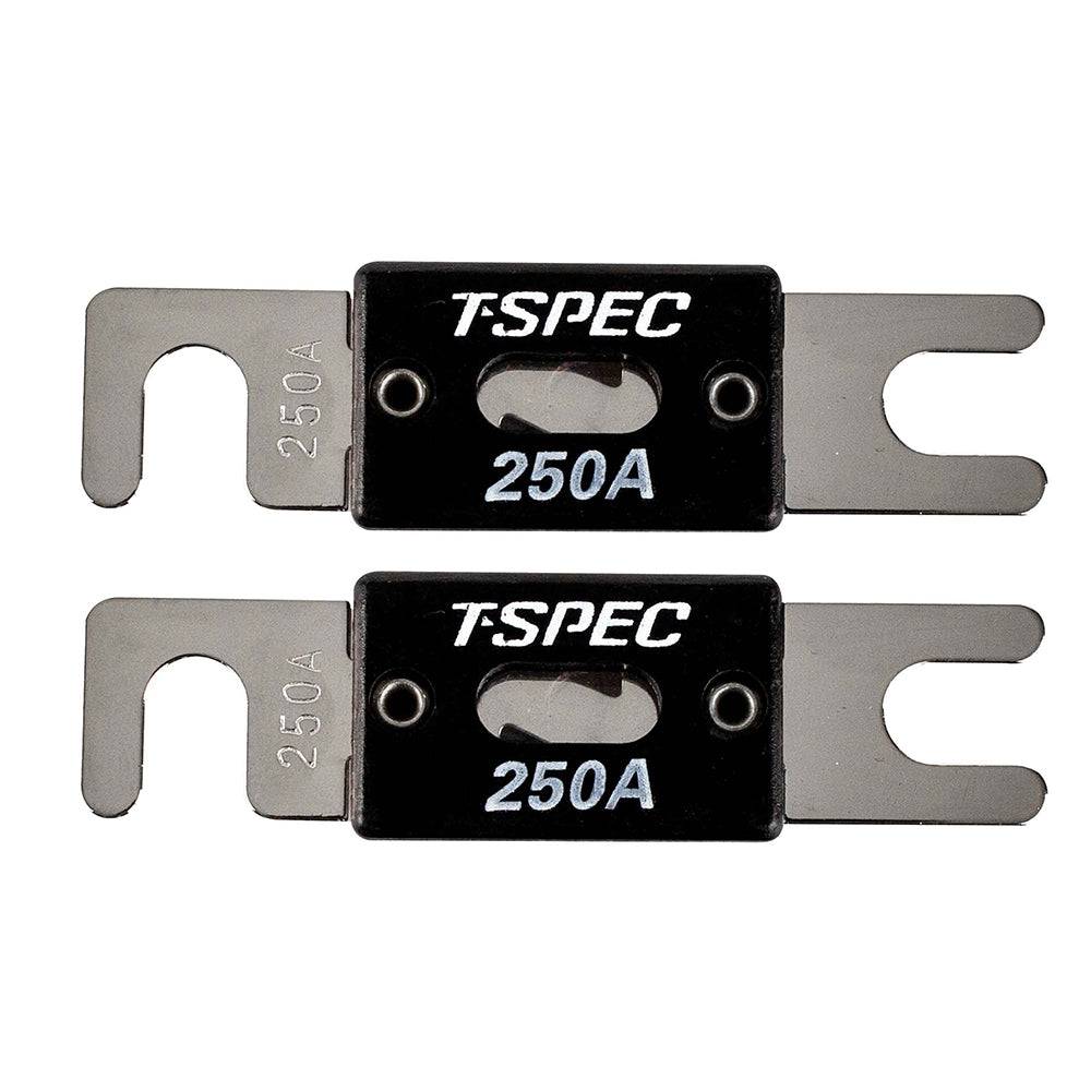 T-Spec V8 Series 250 AMP ANL Fuse - 2 Pack [V8-ANL250] - Twin Screws Marine Service