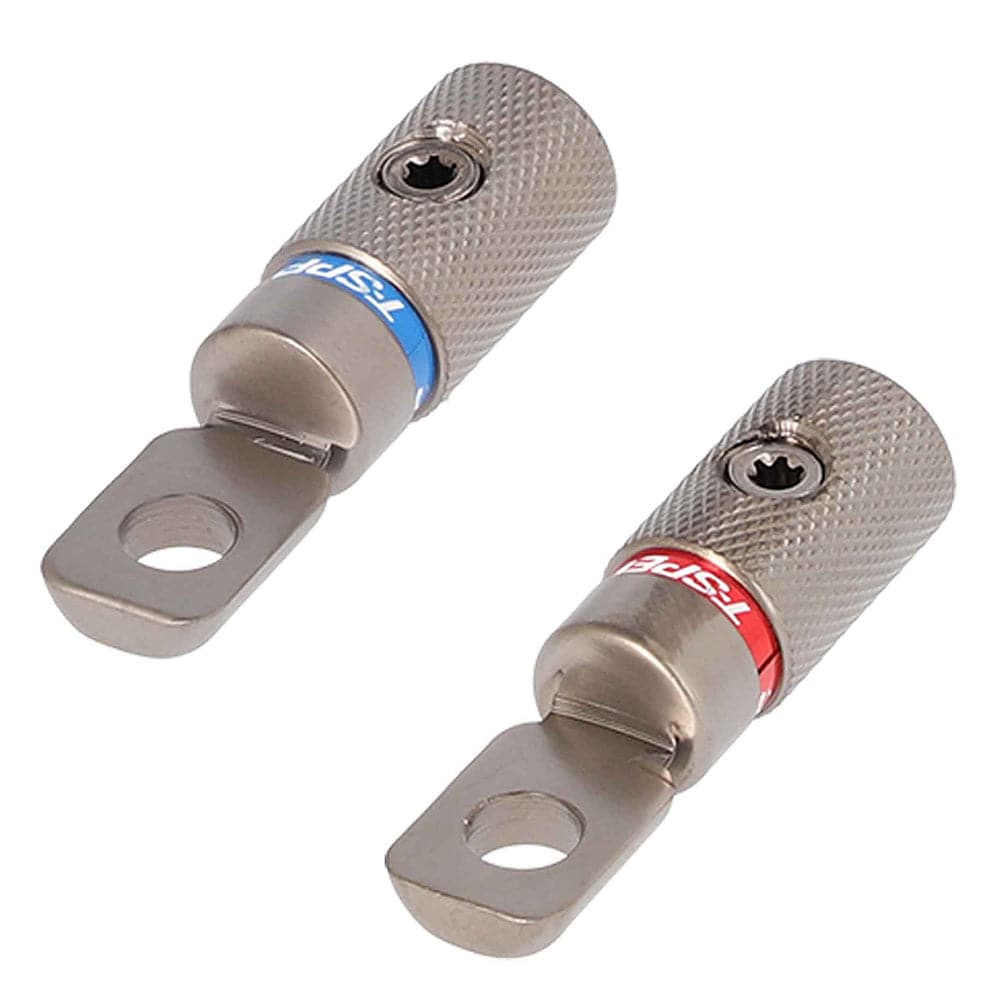 T-Spec VR48 V10 Heavy Duty Set Screw Terminals - 4 AWG - 2 Pack [VR48] - Twin Screws Marine Service