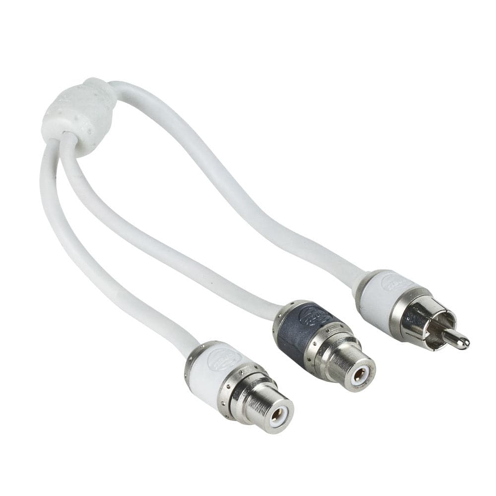 T-Spec V10 Series RCA Audio Y Cable - 2 Channel - 1 Male to 2 Females [V10RY2] - Twin Screws Marine Service