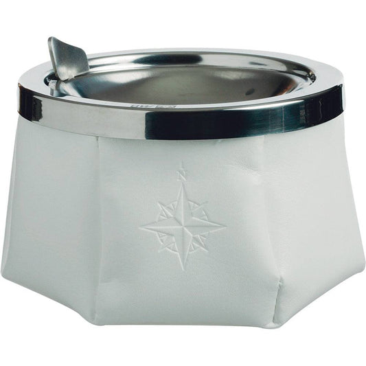 Marine Business Windproof Ashtray w/Lid - White [30102] - Twin Screws Marine Service