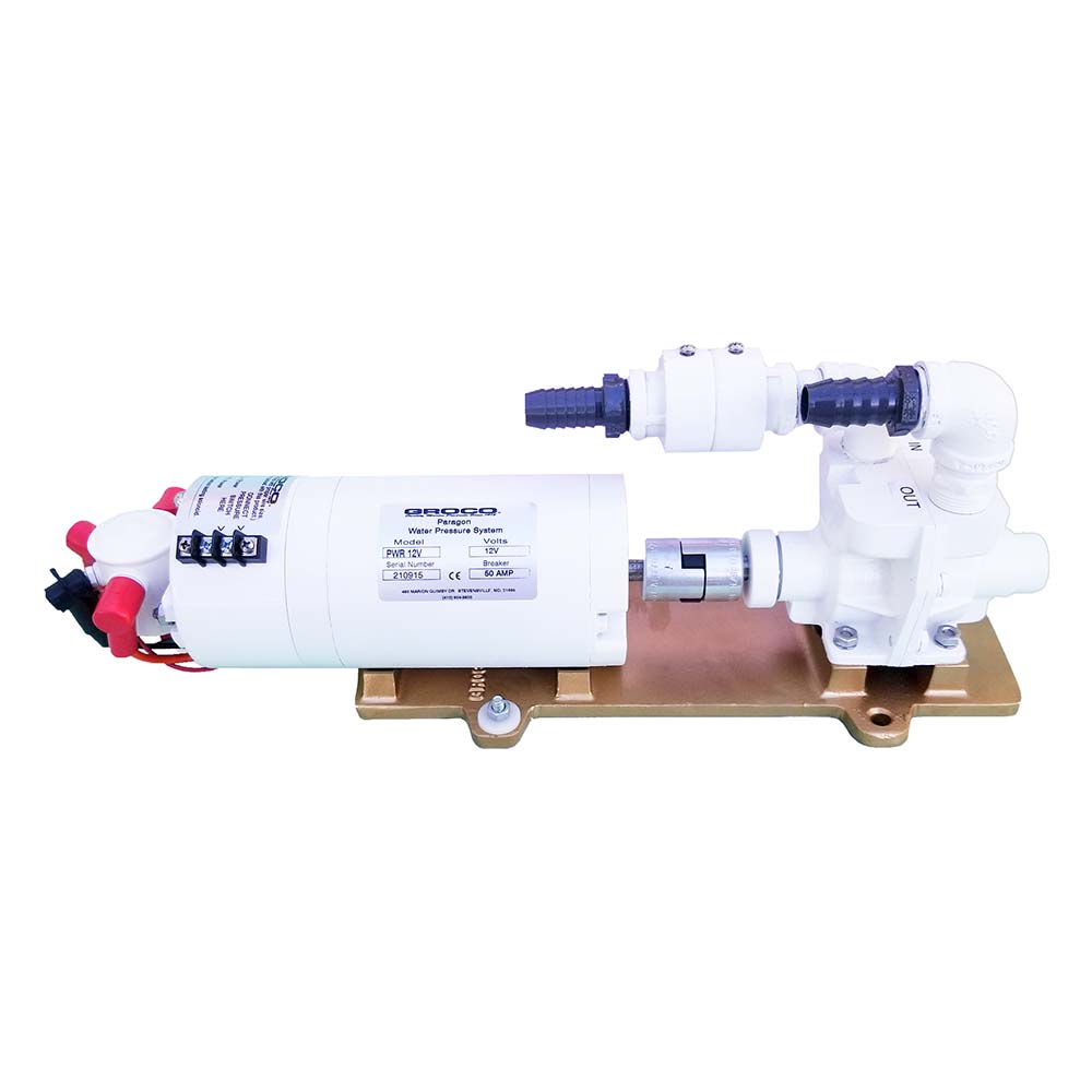 GROCO Paragon Senior 12V Water Pressure System [PWR 12V] - Twin Screws Marine Service