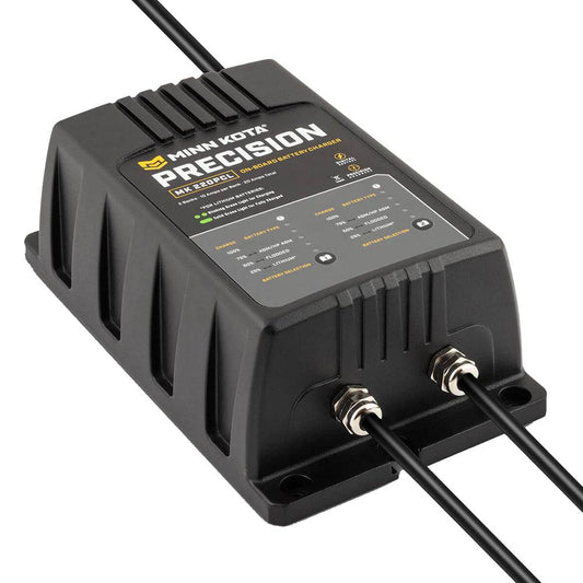 Minn Kota On-Board Precision Charger MK-220 PCL 2 Bank x 10 AMP LI Optimized Charger [1832201] - Twin Screws Marine Service