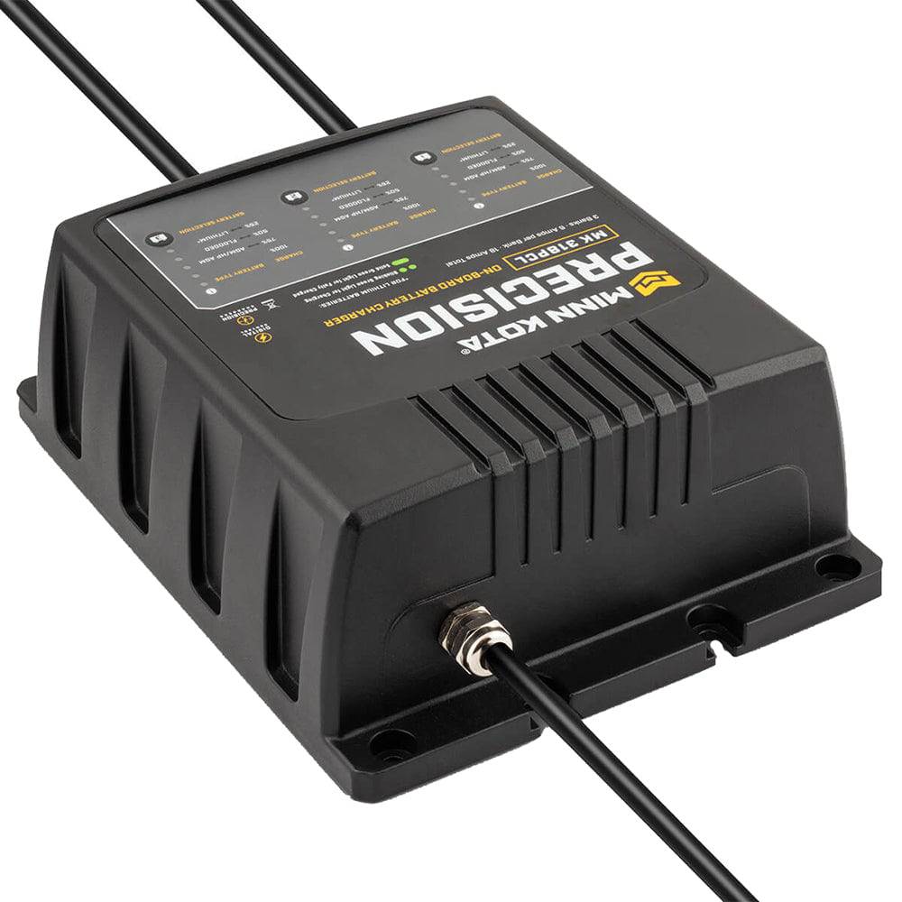 Minn Kota On-Board Precision Charger MK-318 PCL 3 Bank x 6 AMP LI Optimized Charger [1833181] - Twin Screws Marine Service