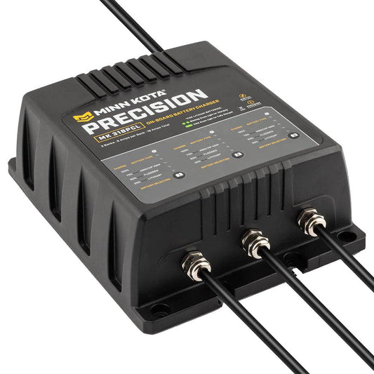 Minn Kota On-Board Precision Charger MK-318 PCL 3 Bank x 6 AMP LI Optimized Charger [1833181] - Twin Screws Marine Service