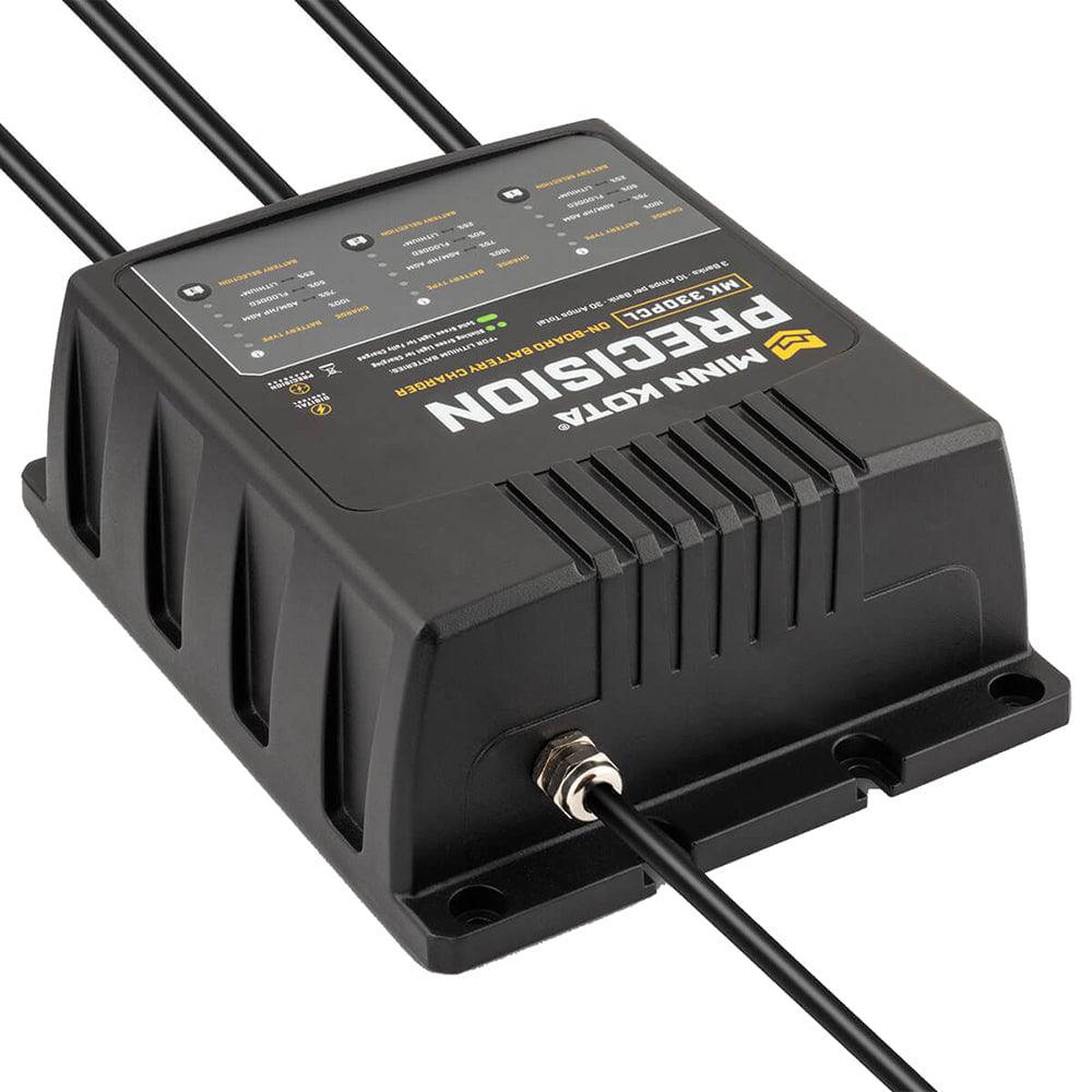 Minn Kota On-Board Precision Charger MK-330 PCL 3 Bank x 10 AMP LI Optimized Charger [1833301] - Twin Screws Marine Service