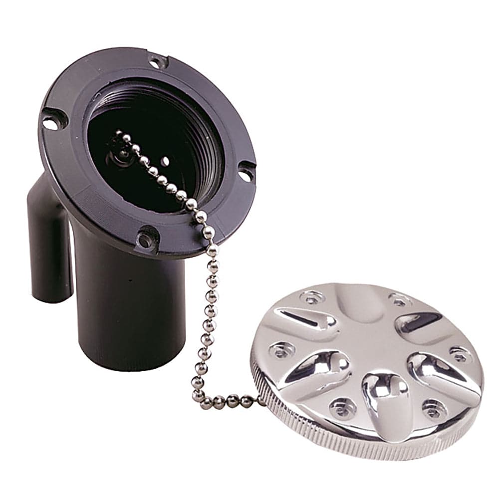 Perko 0590 Angled Water Fill/Vent [0590DPWCHR] - Twin Screws Marine Service