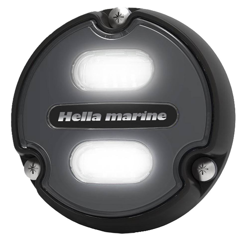 Hella Marine Apelo A1 Blue White Underwater Light - 1800 Lumens - Black Housing - Charcoal Lens [016145-001] - Twin Screws Marine Service