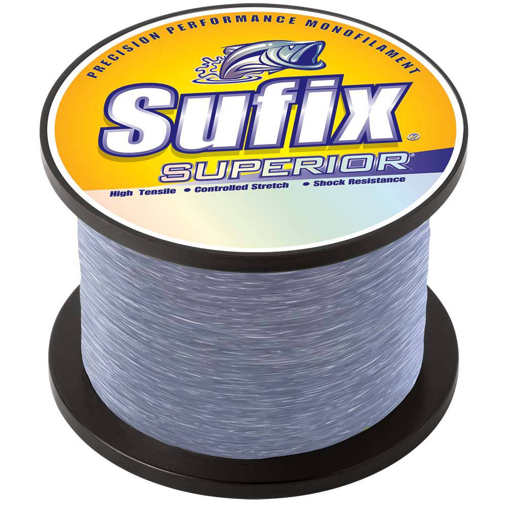 Sufix Superior Smoke Blue Monofilament - 30lb - 450 yds [634-130] - Twin Screws Marine Service