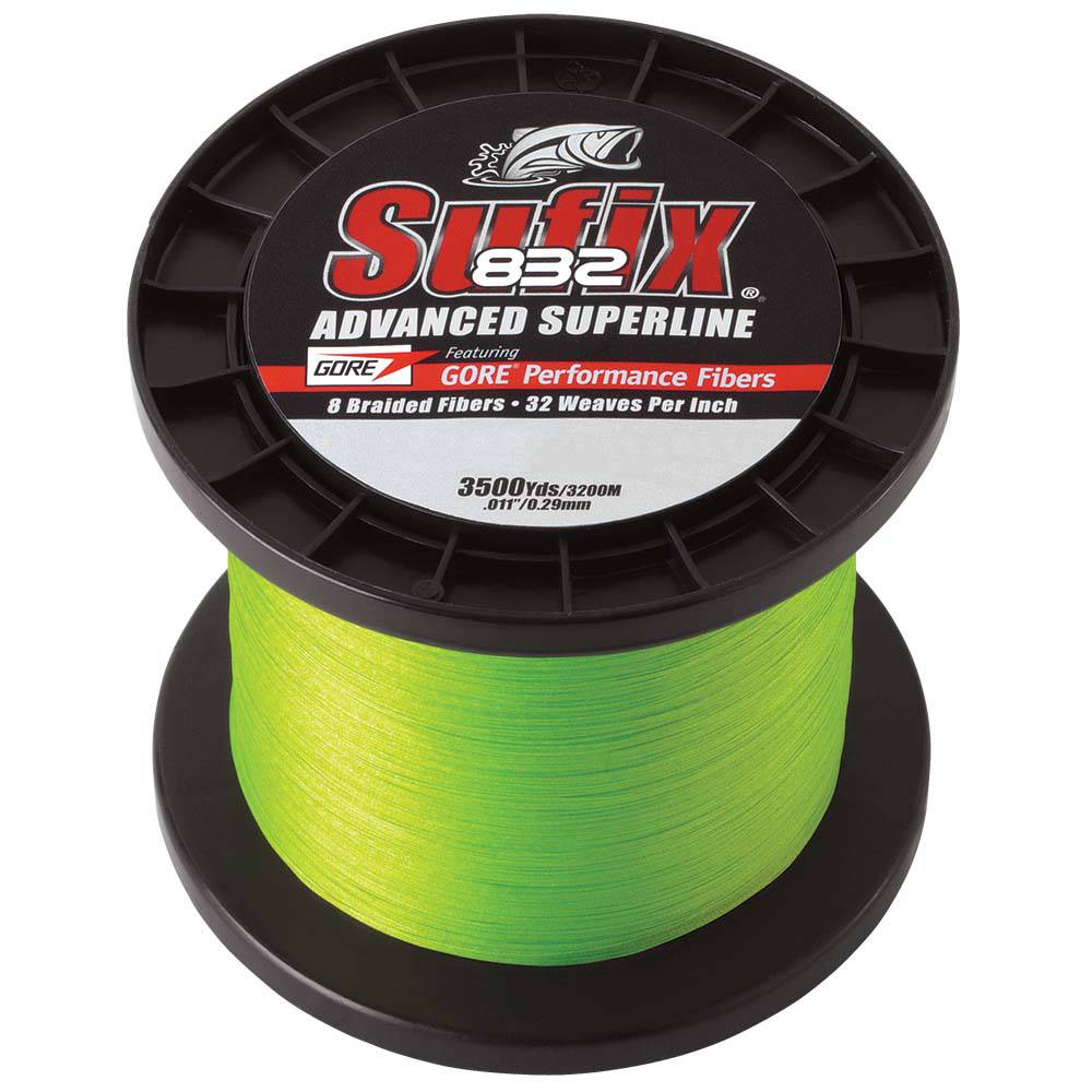 Sufix 832 Advanced Superline Braid - 10lb - Neon Green - 3500 yds [660-410L] - Twin Screws Marine Service