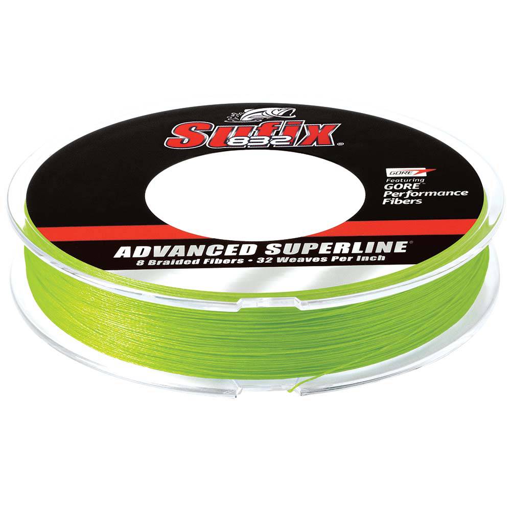 Sufix 832 Advanced Superline Braid - 15lb - Neon Lime - 300 yds [660-115L] - Twin Screws Marine Service