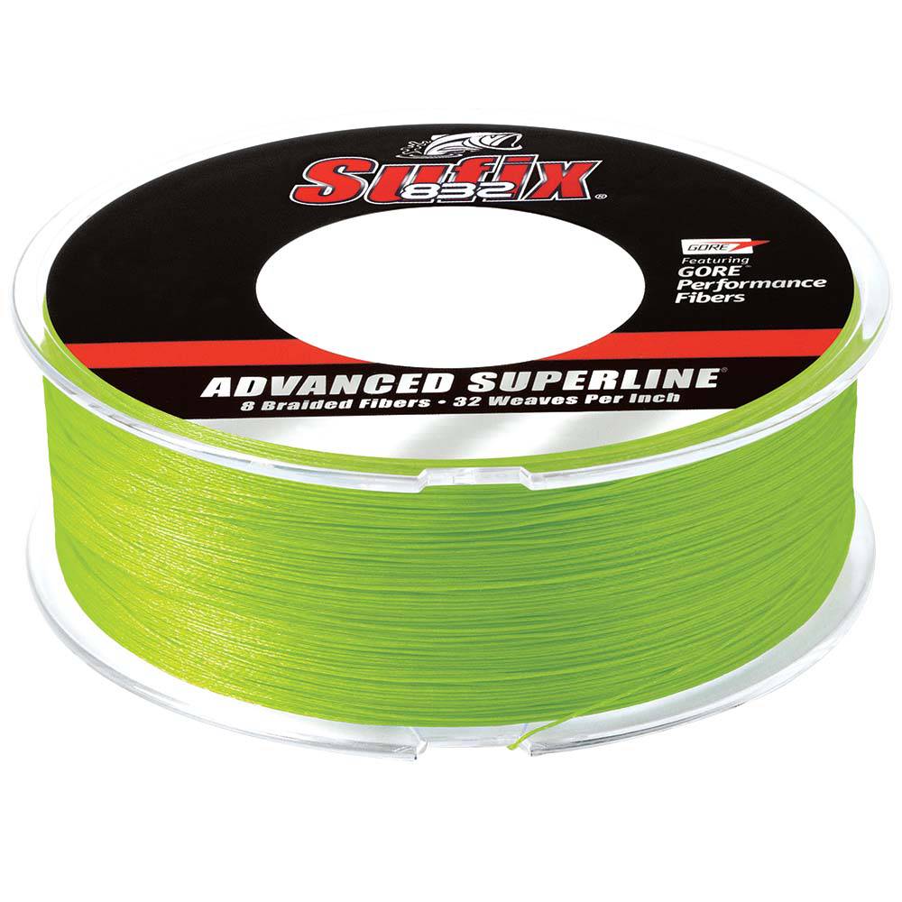 Sufix 832 Advanced Superline Braid - 15lb - Neon Lime - 600 yds [660-215L] - Twin Screws Marine Service