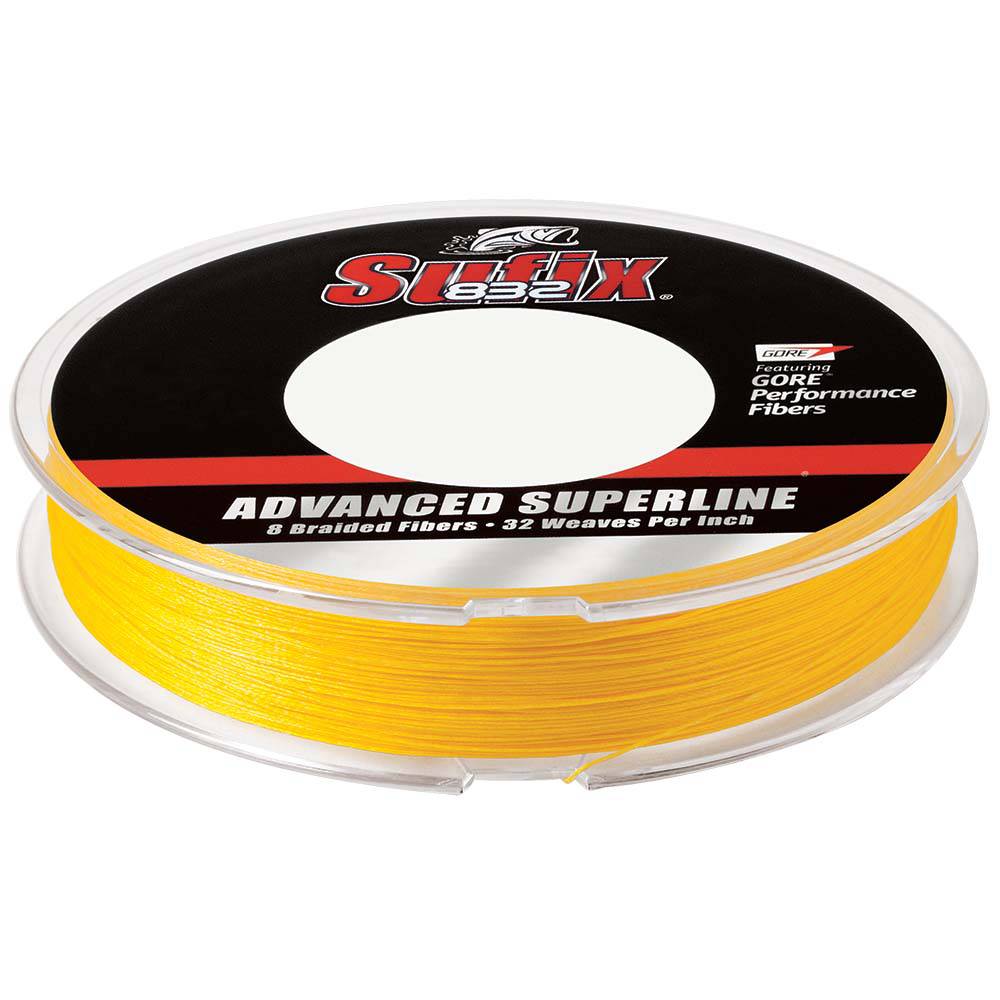 Sufix 832 Advanced Superline Braid - 20lb - Hi-Vis Yellow - 150 yds [660-020Y] - Twin Screws Marine Service