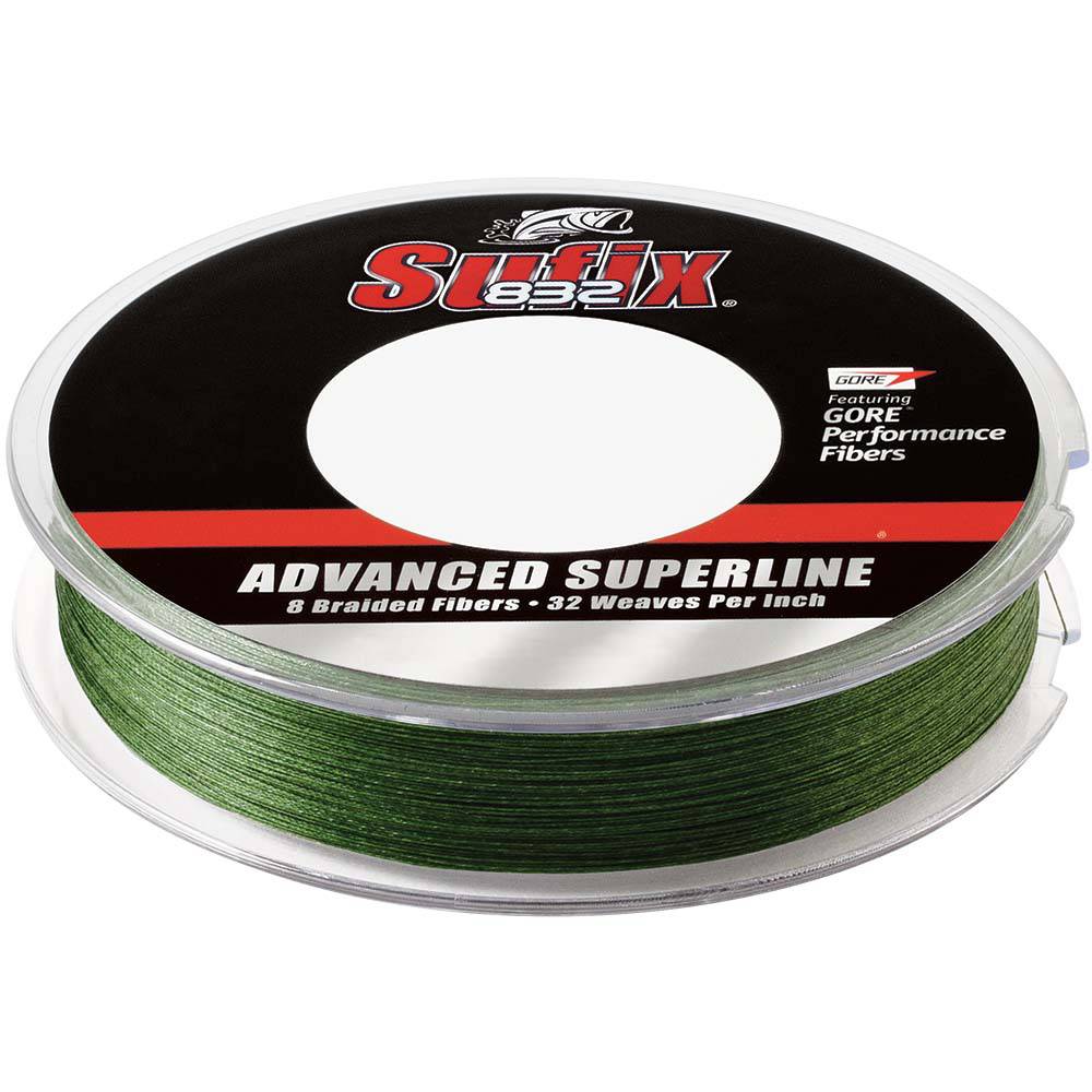 Sufix 832 Advanced Superline Braid - 20lb - Low-Vis Green - 300 yds [660-120G] - Twin Screws Marine Service