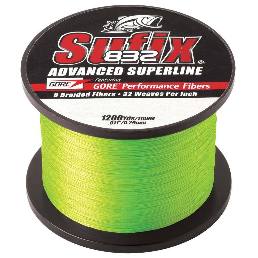 Sufix 832 Advanced Superline Braid - 20lb - Neon Lime - 1200 yds [660-320L] - Twin Screws Marine Service