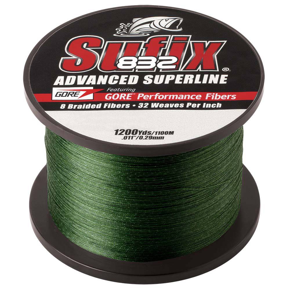 Sufix 832 Advanced Superline Braid - 30lb - Low-Vis Green - 1200 yds [660-330G] - Twin Screws Marine Service