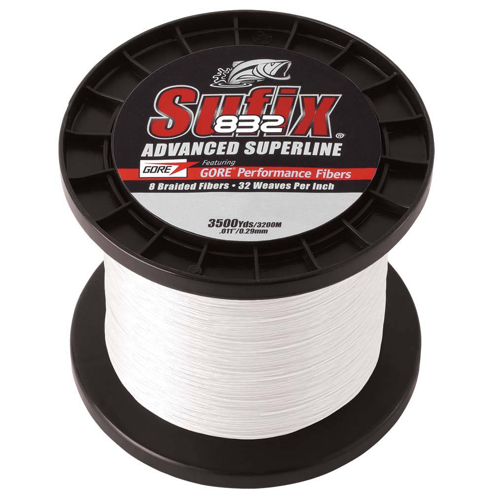Sufix 832 Advanced Superline Braid - 30lb - Ghost - 3500 yds [660-430GH] - Twin Screws Marine Service
