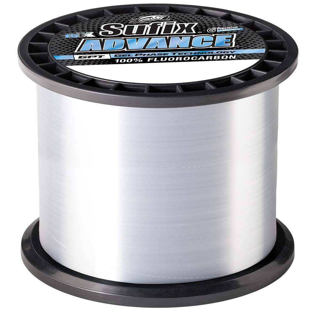 Sufix Advance Fluorocarbon - 10lb - Clear - 1200 yds [679-1010C] - Twin Screws Marine Service