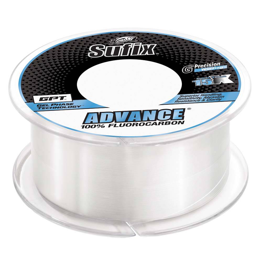 Sufix Advance Fluorocarbon - 12lb - Clear - 200 yds [679-012C] - Twin Screws Marine Service