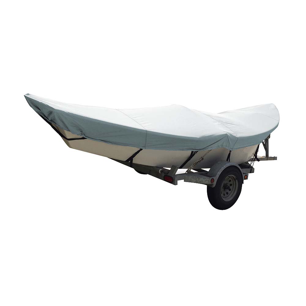 Carver Poly-Flex II Styled-to-Fit Boat Cover f/16 Drift Boats - Grey [74300F-10] - Twin Screws Marine Service