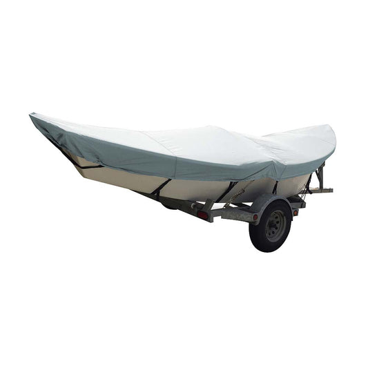 Carver Poly-Flex II Styled-to-Fit Boat Cover f/16 Drift Boats - Grey [74300F-10] - Twin Screws Marine Service