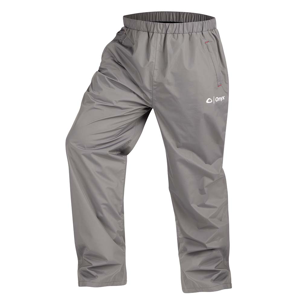 Onyx Essential Rain Pant - Large - Grey [503000-701-040-22] - Twin Screws Marine Service