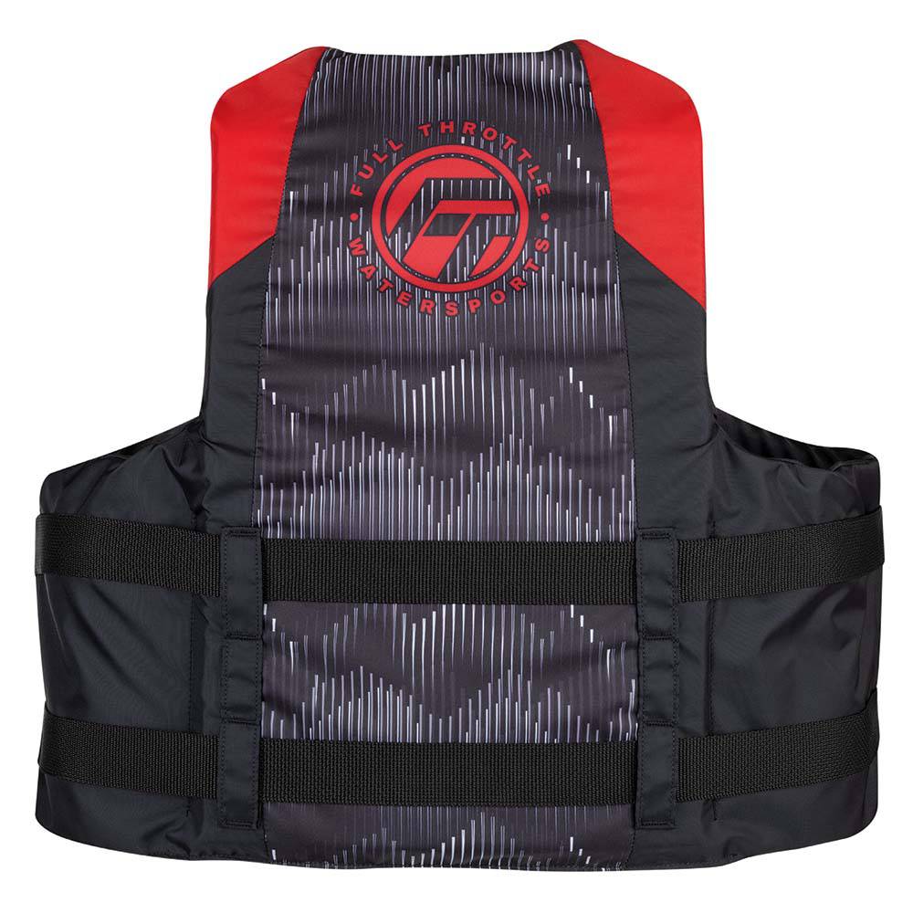 Full Throttle Adult Nylon Life Jacket - S/M - Red/Black [112200-100-030-22] - Twin Screws Marine Service