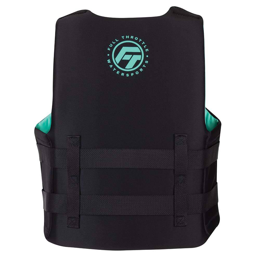 Full Throttle Adult Rapid-Dry Life Jacket - L/XL - Aqua/Black [142100-505-050-22] - Twin Screws Marine Service