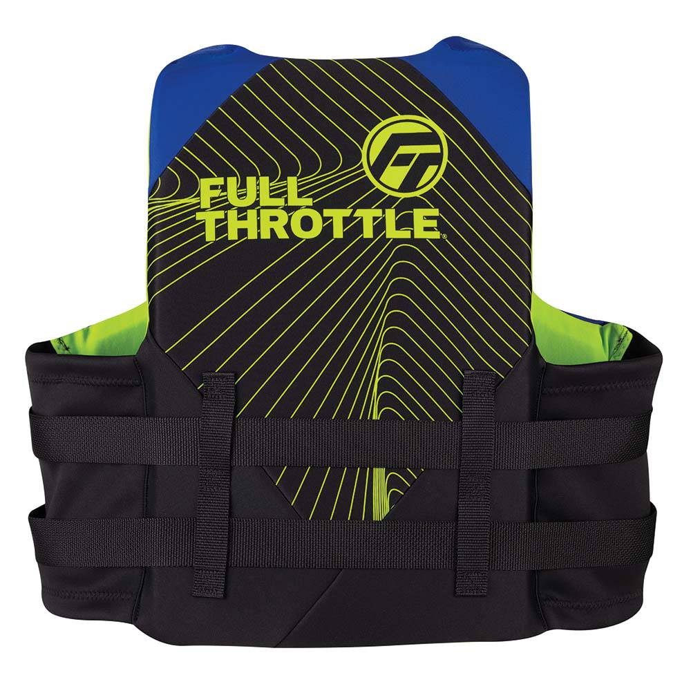 Full Throttle Adult Rapid-Dry Life Jacket - S/M - Blue/Black [142100-500-030-22] - Twin Screws Marine Service