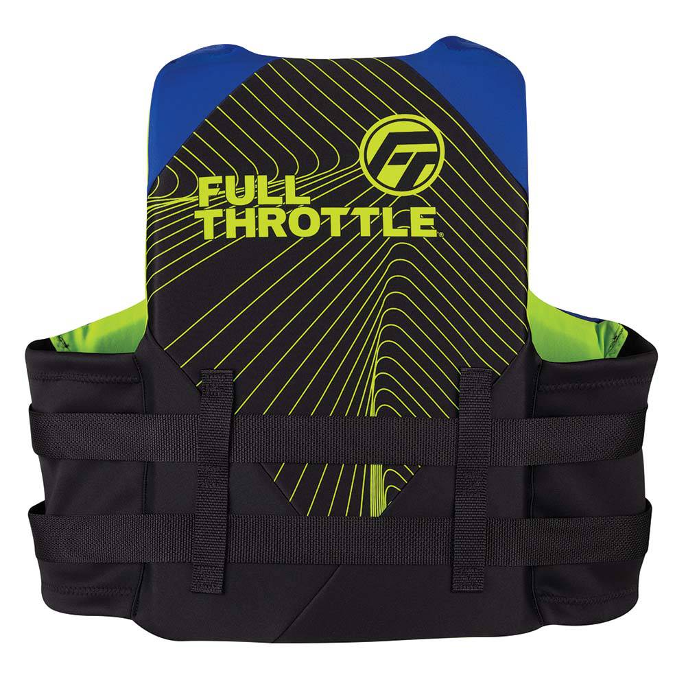 Full Throttle Adult Rapid-Dry Life Jacket - L/XL - Blue/Black [142100-500-050-22] - Twin Screws Marine Service