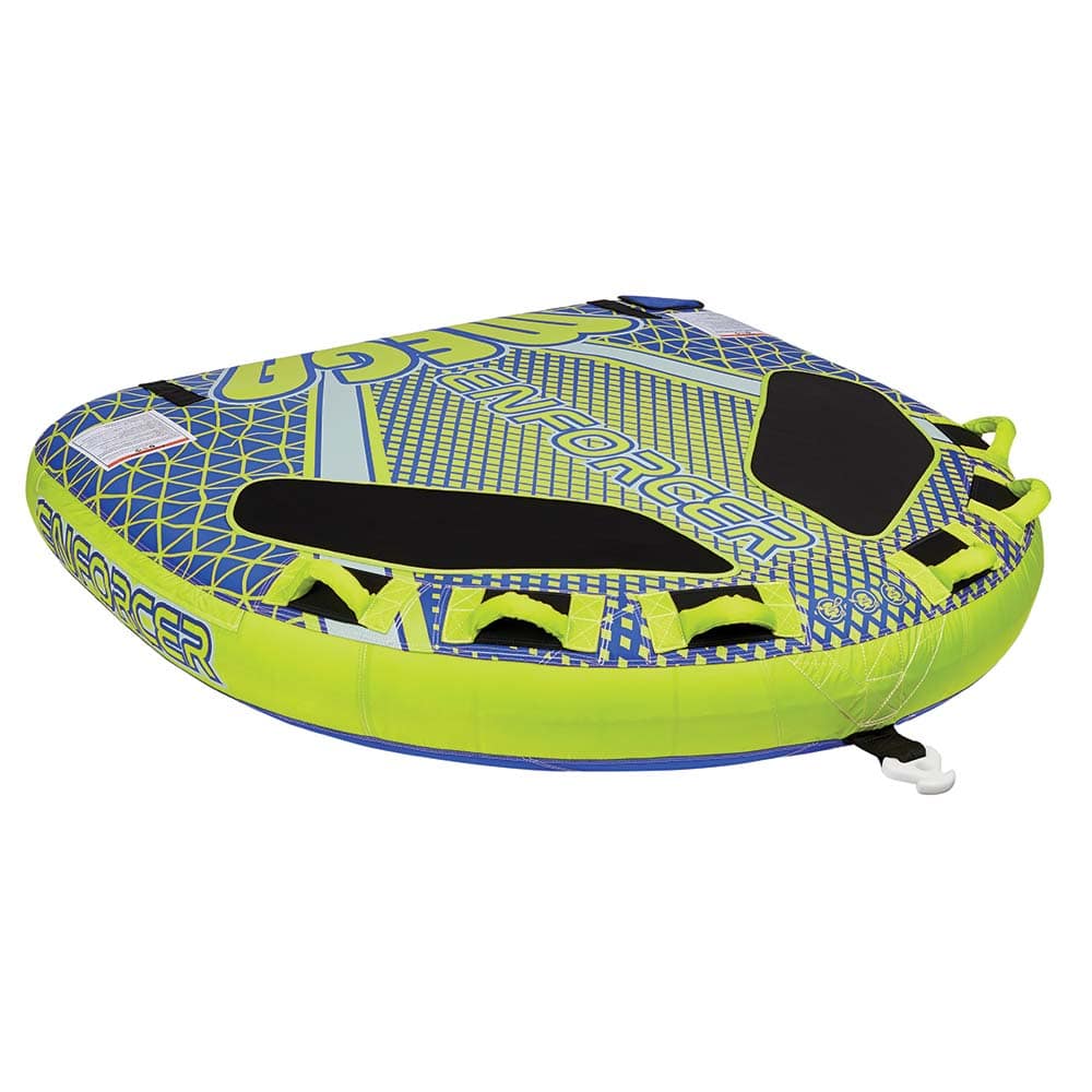 Full Throttle Mega Enforcer Towable Tube - 3 Rider - Yellow [302200-300-003-21] - Twin Screws Marine Service