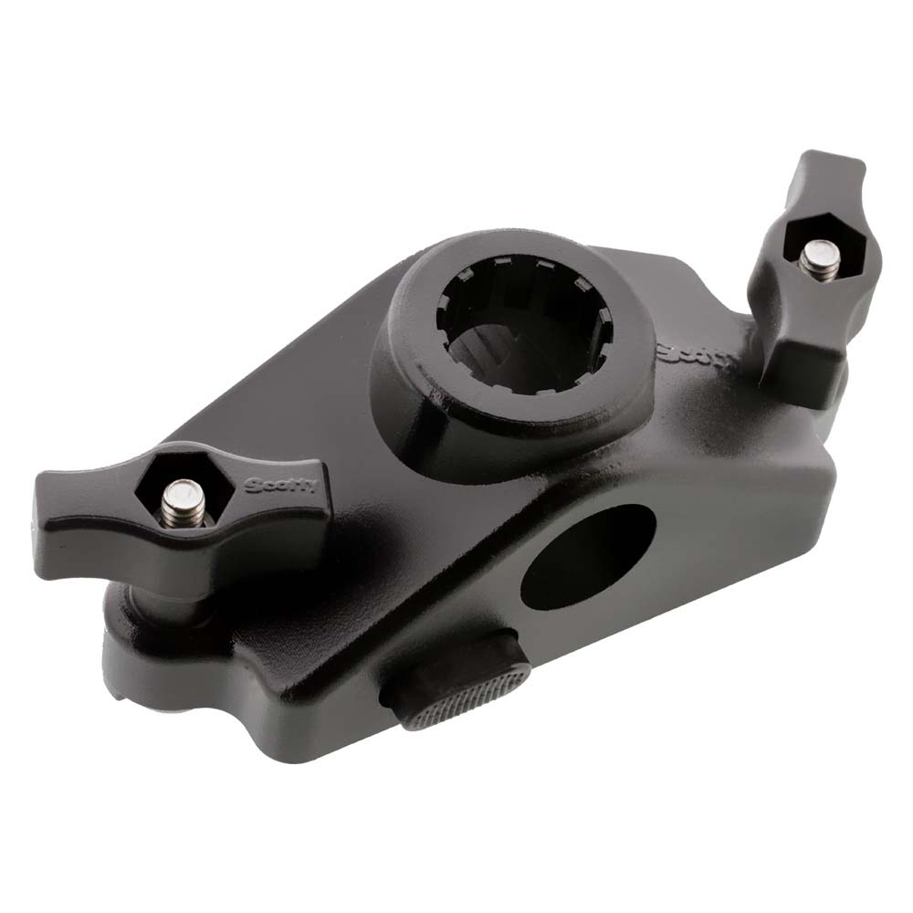 Scotty 0343 Locking Gunnel Track Mount [0343-BK] - Twin Screws Marine Service