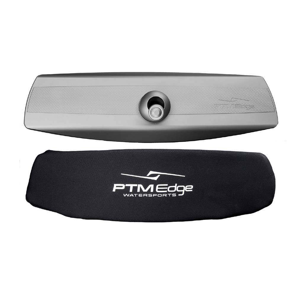 PTM Edge VR-140 Elite Mirror  Cover Combo - Titanium Grey [P12848-100GR-MS] - Twin Screws Marine Service