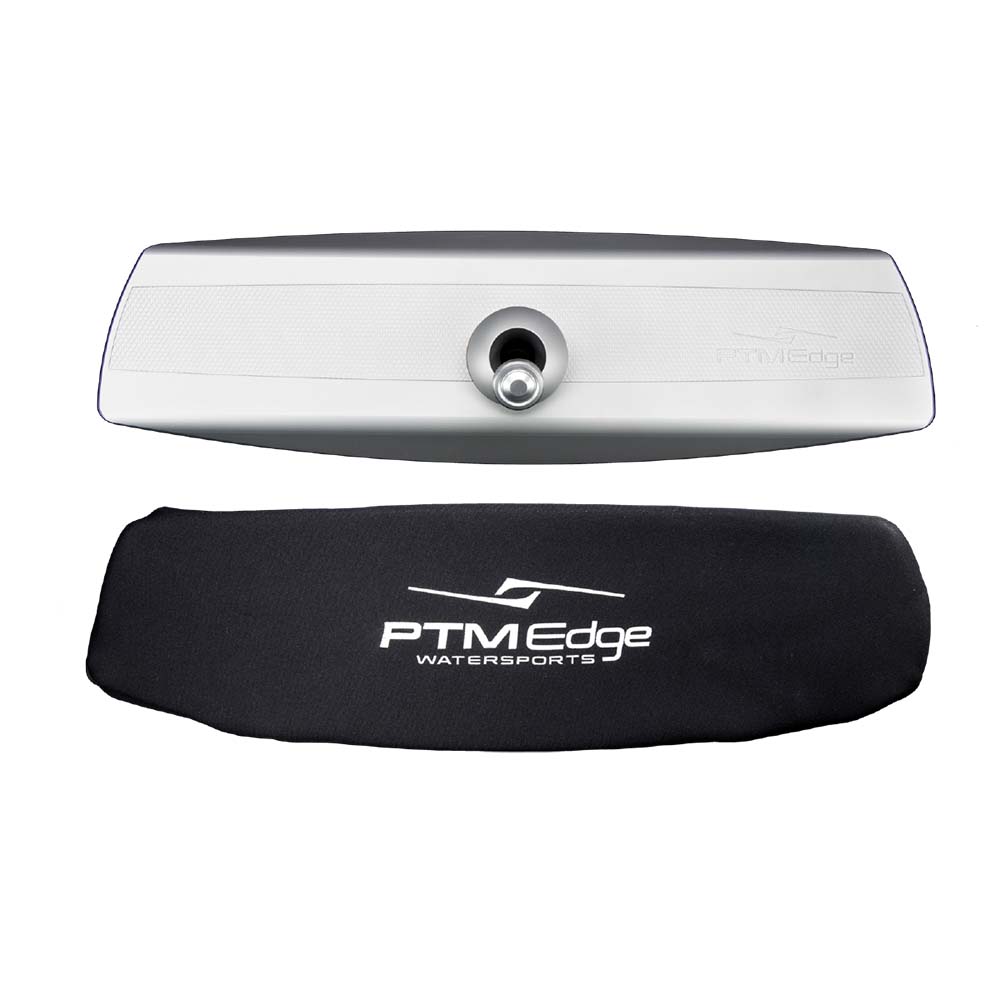 PTM Edge VR-140 Elite Mirror  Cover Combo - Silver [P12848-100-MS] - Twin Screws Marine Service