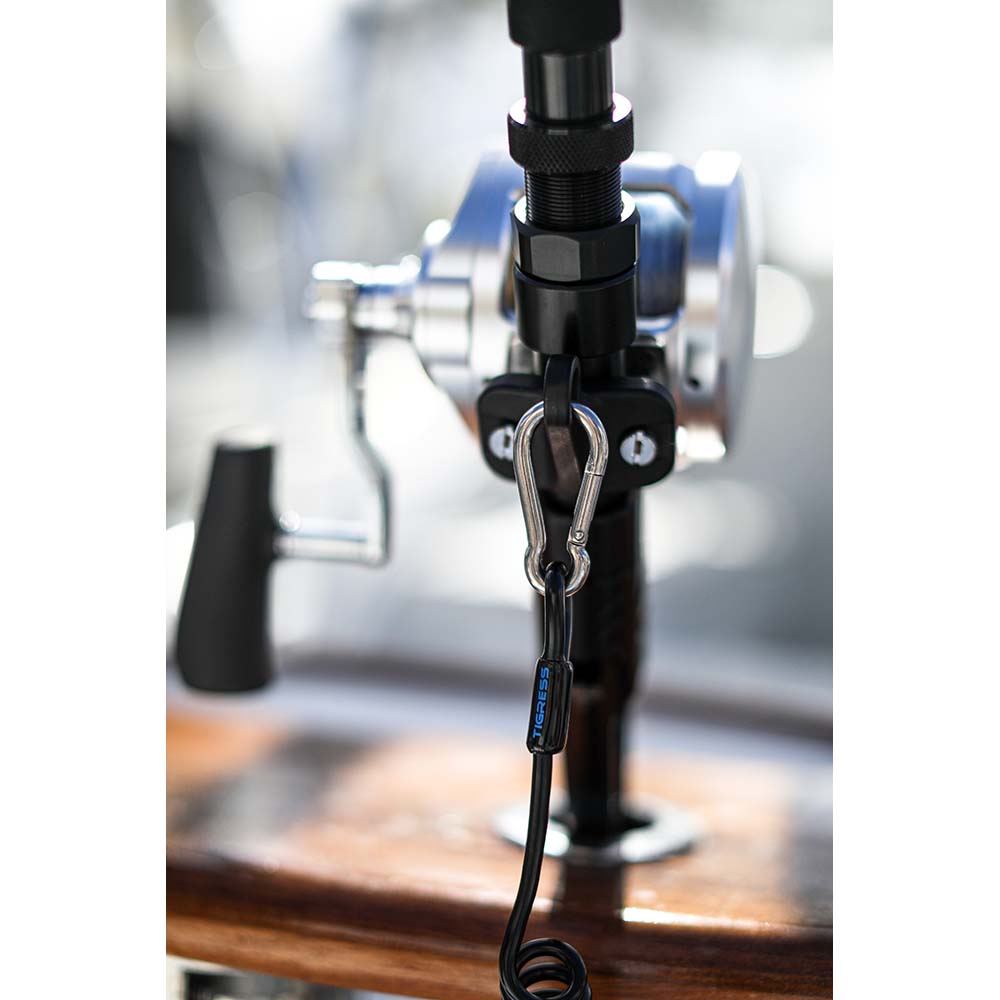 Tigress Heavy-Duty Coiled Safety Tether - 1200lbs [88440-1] - Twin Screws Marine Service